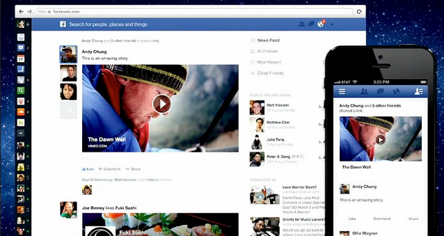 A look at Facebook's updated News Feed