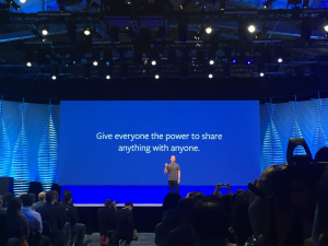 Mark Zuckerberg Keynote F8 2016